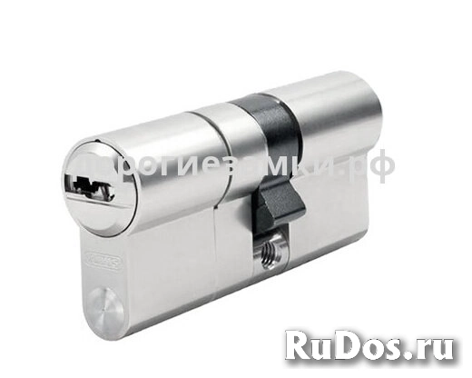 Цилиндр ABUS VELA 2000 MX ключ-ключ (размер 55х60 мм) - Никель фото