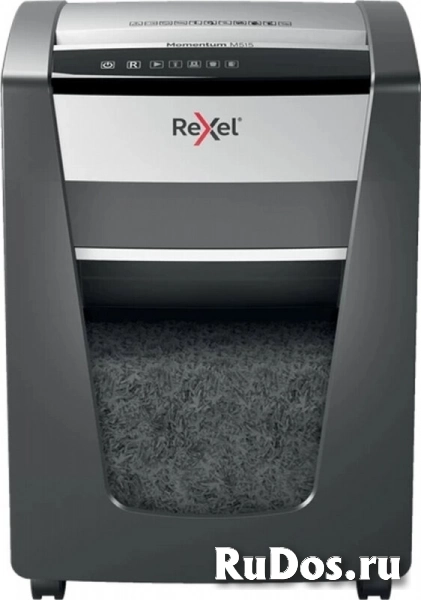 Шредер Rexel Momentum M515 EU (секр.P-5)/фрагменты/15лист./30лтр./скрепки/скобы фото