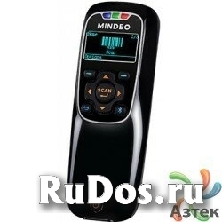 Сканер штрих-кода Mindeo MS3690 1D Лазерный, темный ручной, Bluetooth, USB кабель, аккумулятор фото