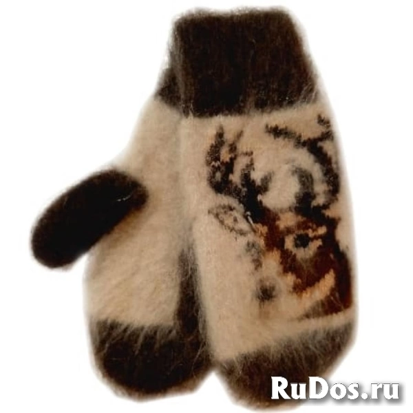 Шерстяные и пуховые варежки от производителя оптом и в розницу фото