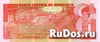 Банкнота 1 лемпира, Гондурас фотка