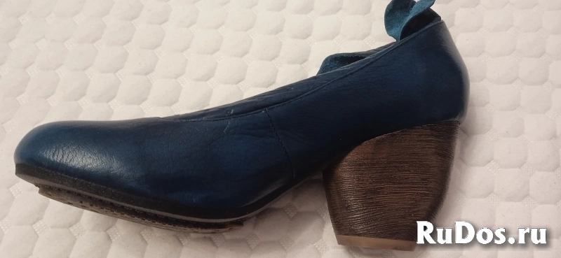 Женские туфли из натуральной кожи р, 37-37, 5-новые изображение 5