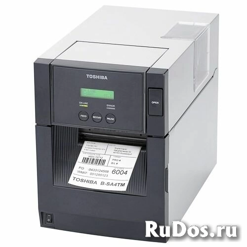Термотрансферный принтер Toshiba B-SA4TM, 300 dpi, USB, LPT, LAN (B-SA4TM-TS12-QM-R) фото
