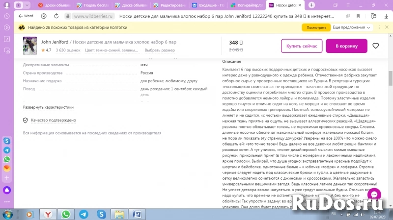 Копирайтер/SEO тексты для сайтов/Wildberries Озон изображение 10