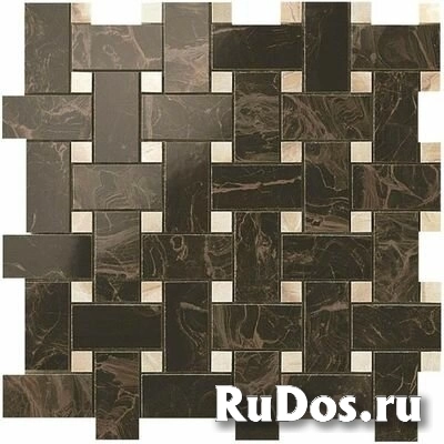 Мозаика Atlas Concorde Supernova Marble Frappuccino Dark Twist Mosaic 30,5x30,5 (600110000071) м2 фото