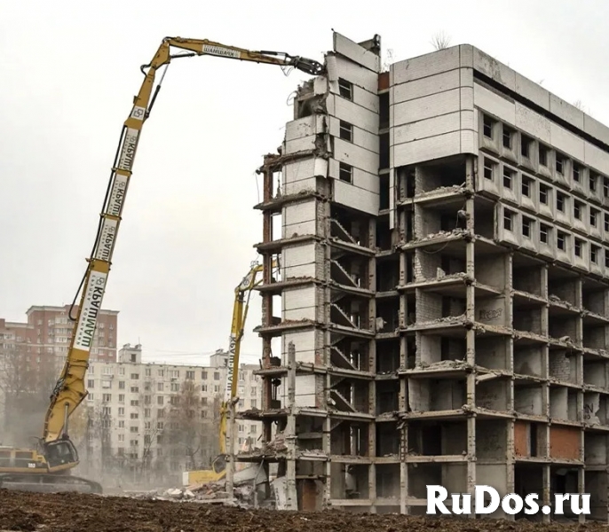 Снос зданий в Новой Усмани и демонтаж зданий в Воронежской фото