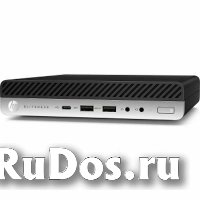 ПК HP EliteDesk 800 G5 Mini (7PF50EA) Core i5-9500 3.0GHz, 8Gb DDR4-2666(1), 256Gb SSD, WiFi+BT, USB Kbd+USB Mouse, Stand,USB-C 100W PD, Intel Unite, vPro,3/3/3yw, Win10Pro фото