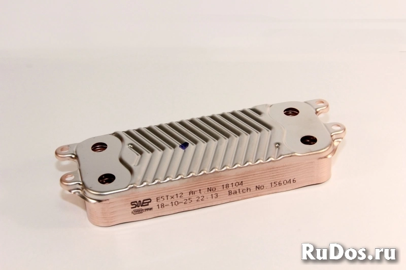 Теплообменник вторичный для гвс на газовый котёл фото