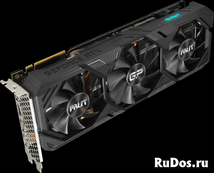 Видеокарта Palit GeForce RTX 2070 SUPER 1605MHz PCI-E 3.0 8192MB 14000MHz 256 bit HDMI 3xDisplayPort HDCP GP PREMIUM фото