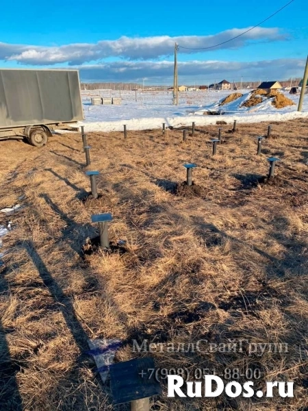 Винтовые сваи — надежный фундамент для домов, теплиц и сельхозполей! изображение 12