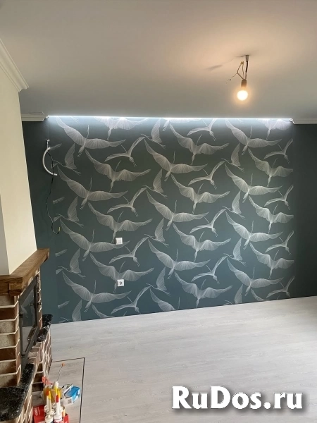 Поклейка обоев изображение 8