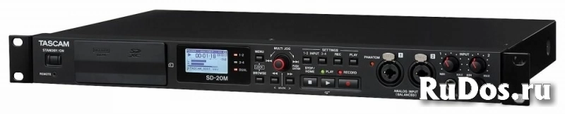 Tascam SD-20M 2-канальный SD рекордер- плеер Wav/MP3 фото
