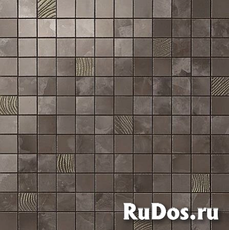 Мозаика Atlas Concorde Russia Onyx 600110000200 S O Black Agate Mosaic 30,5x30,5 фото