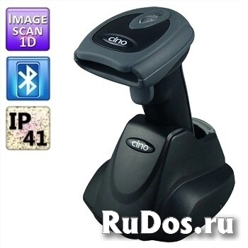 Сканер штрих-кода Cino F780BT, USB, BT, image 1D, с базовой станцией, черный (GPHS78011000K31) фото