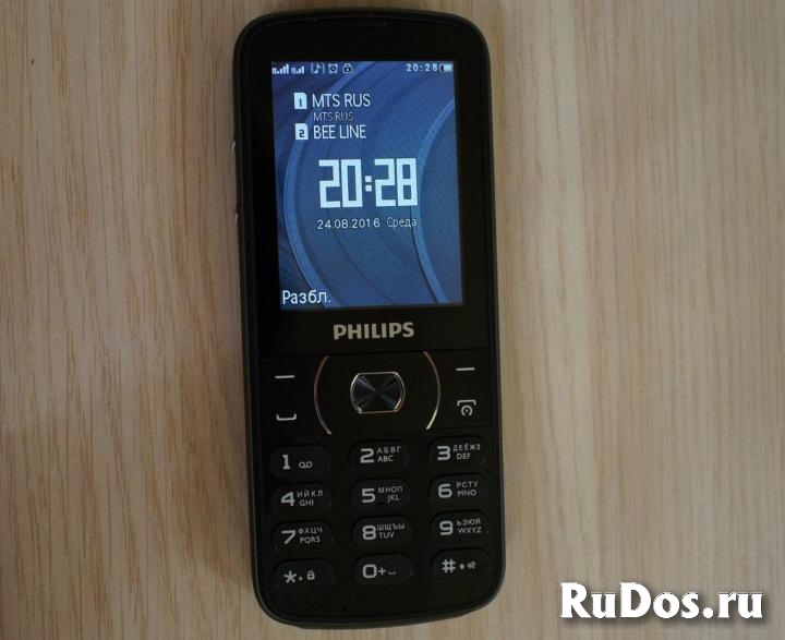 Новый PHILIPS E560 (оригинал,2-сим,новый) фотка