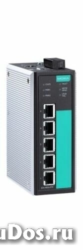 Коммутатор MOXA EDS-405A-PTP Managed Ethernet switch with 5 10/100BaseT(X) ports, hardware-based IEEE 1588 PTPv2 protocol support фото