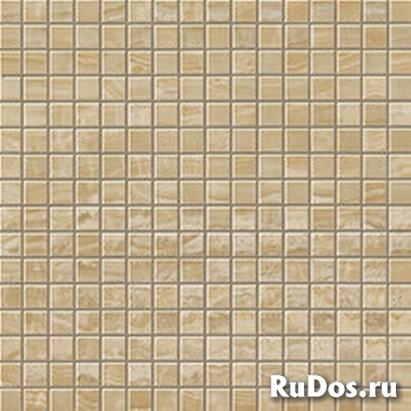 Marvel Gold Onyx Mosaico Lappato (AEO0) 30x30 фото