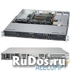 Серверная платформа 1U SuperMicro SYS-5019S-MR, X11SSH-F / CSE-813MFTQC-R407B, 4x 3.5quot; Hot-swap, 400W RPS фото