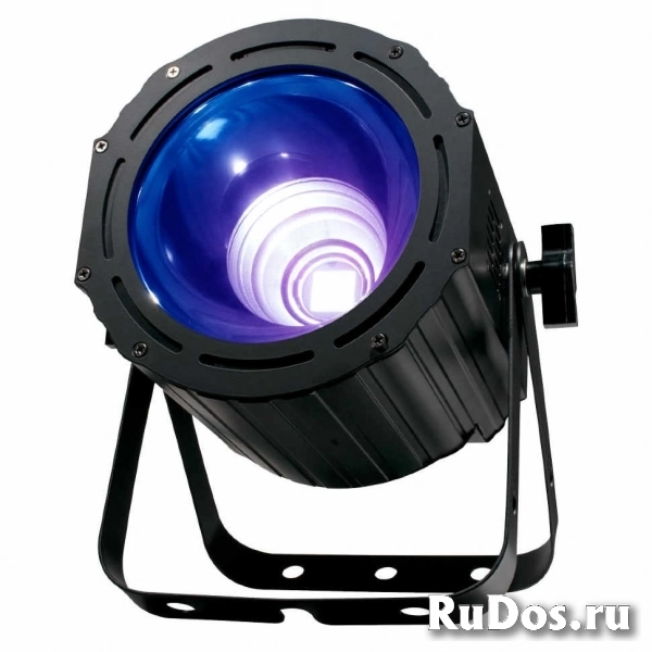 ADJ UV COB Canon Сверхмощная ультрафиолетовая пушка, 3 режима работы: звуковая активация, ручной реж фото