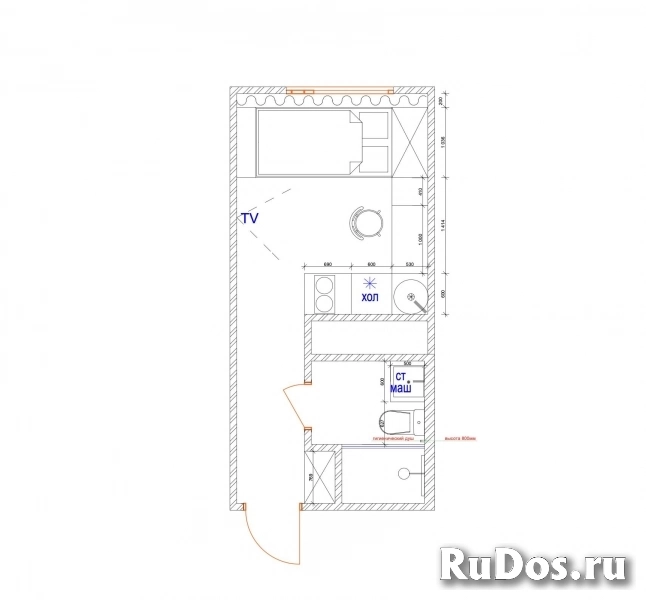 Продам 1 комнатную квартиру 13 м2 изображение 3