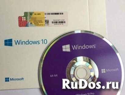 Право на использование OEM Microsoft Windows 10 Professional for Workstations 64Bit Russian 1pk DSP OEI DVD фото