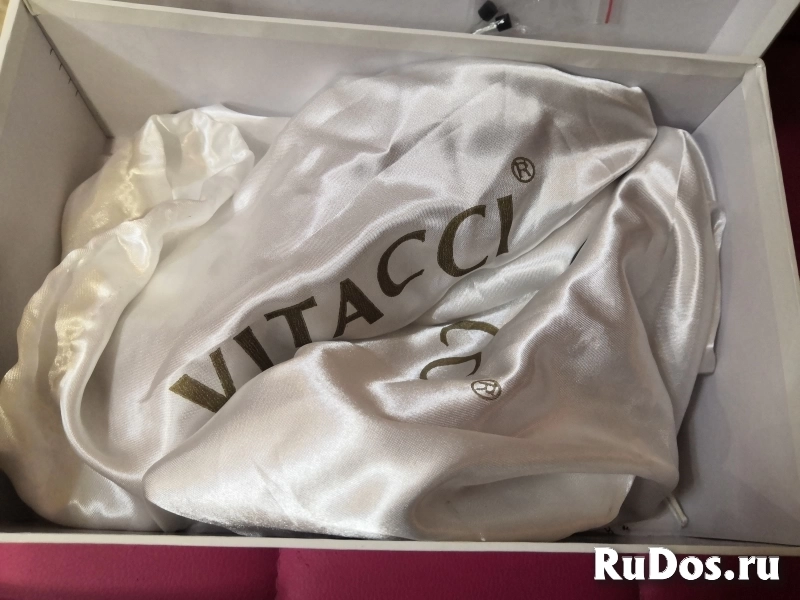 Продам туфли VITTACCI красные. натуральная кожа изображение 7