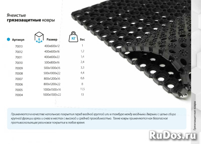 Грязезащитные ковры: ячеистые, игольчатые, придверные фото