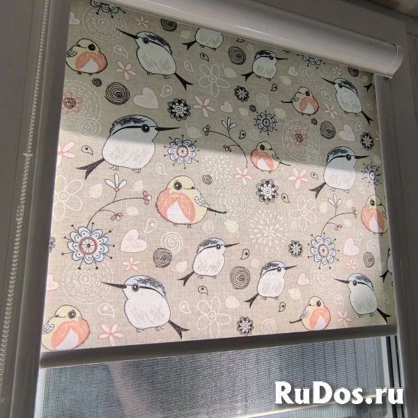 Жалюзи, рулонные шторы, римские шторы изображение 5
