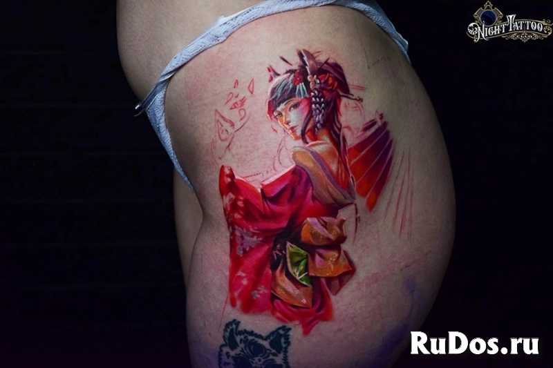 Уникальная татуировка в Night Tattoo Club! фотка