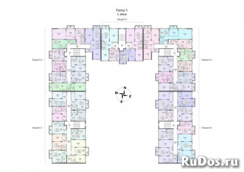 Продам 2 комнатную квартиру 61.9 м2 фотка
