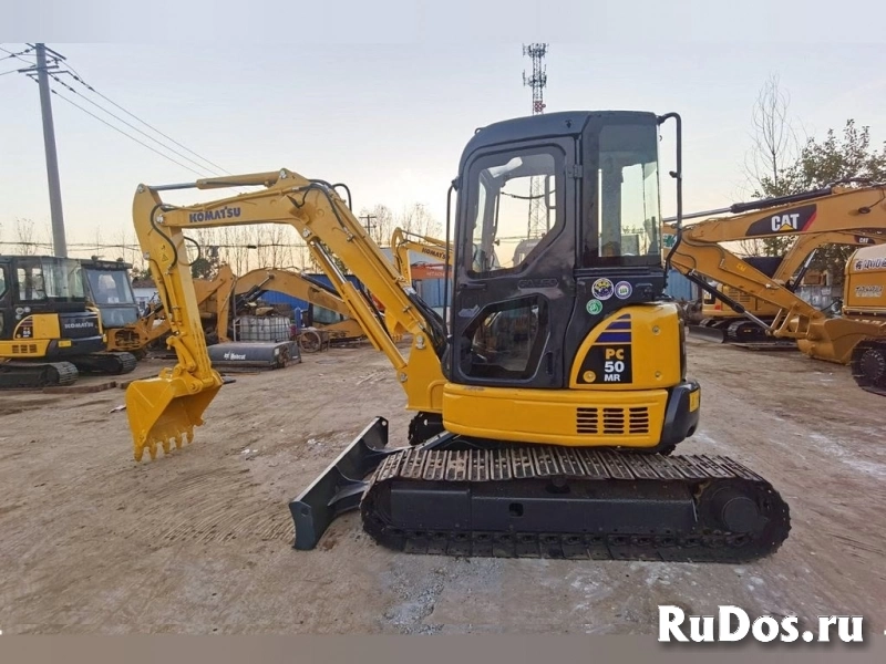 Мини экскаватор Komatsu 50, 5 т, 827 м/ч, импорт фотка