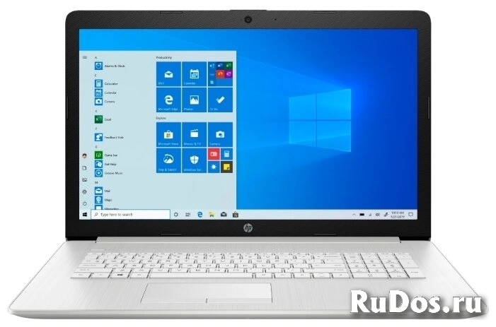 Ноутбук HP 17-by3024ur (Intel Core i3 1005G1 1200MHz/17.3quot;/1600x900/4GB/128GB SSD/DVD нет/Intel UHD Graphics/Wi-Fi/Bluetooth/Windows 10 Home) фото