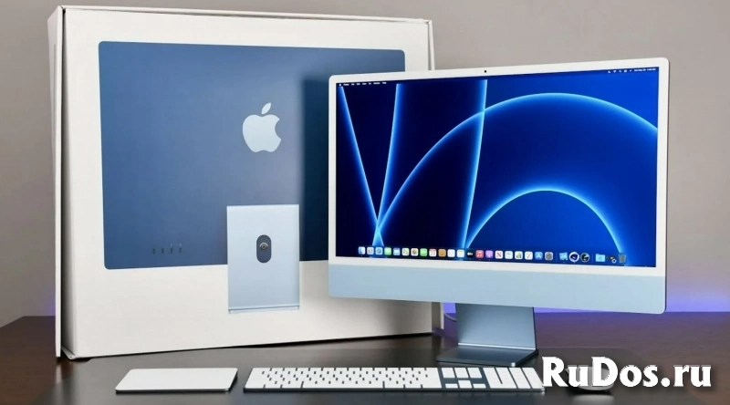 Моноблок Apple iMac 24 m1 512 gb blue Retina 4,5K фото