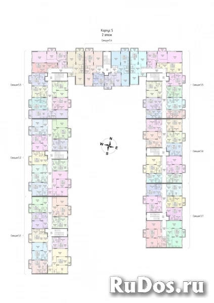 Продам 2 комнатную квартиру 62.22 м2 фотка