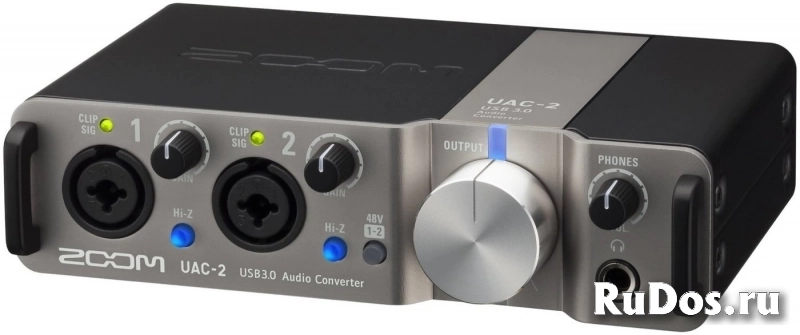 Zoom UAC-2 цифровой USB 3.0 аудиоинтерфейс, 2 канала фото