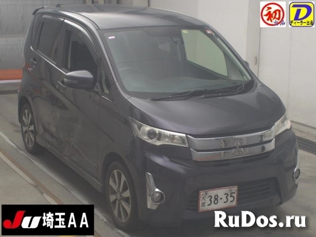 Хэтчбек турбо кей-кар Mitsubishi EK Custom кузов B11W фото