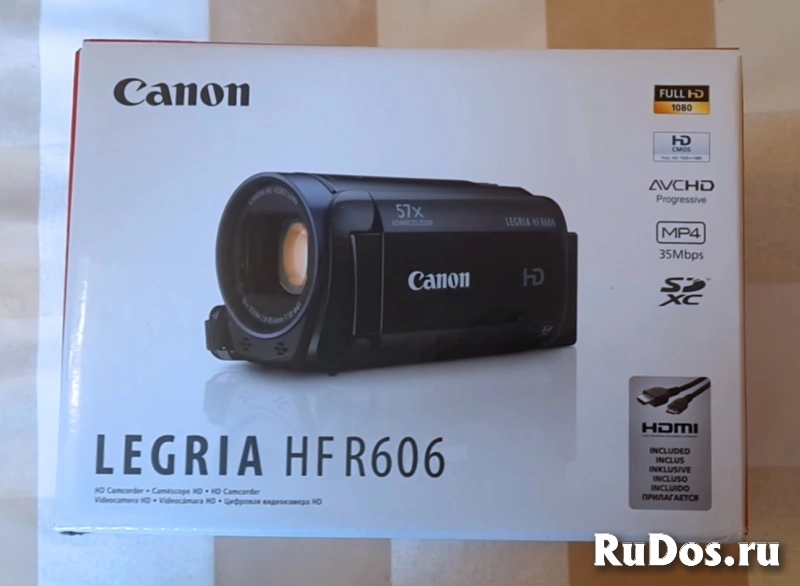 Видеокамера CANON LEGRIA HF R606 изображение 5