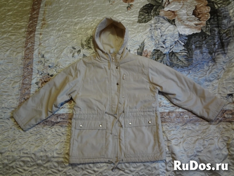 Куртка детская демисезонная на девочку 7-8 лет фото