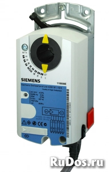 Электропривод Siemens GDB161.1E (5 Нм) фото
