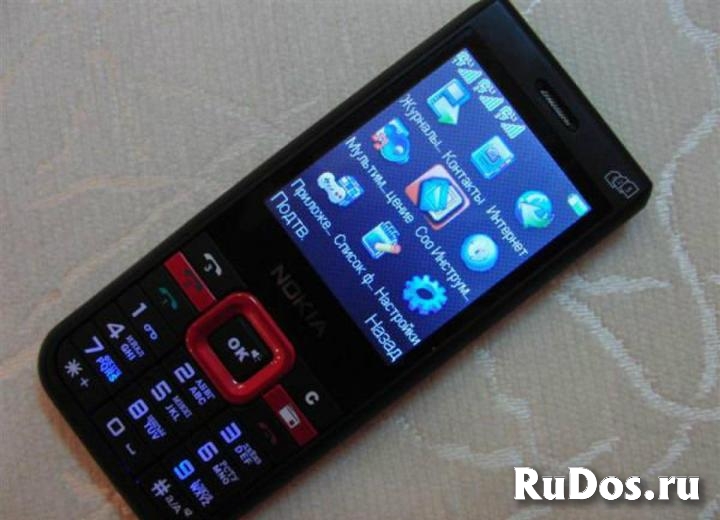 Новый Nokia Xpress Music Black Red (3 сим-карты) изображение 3
