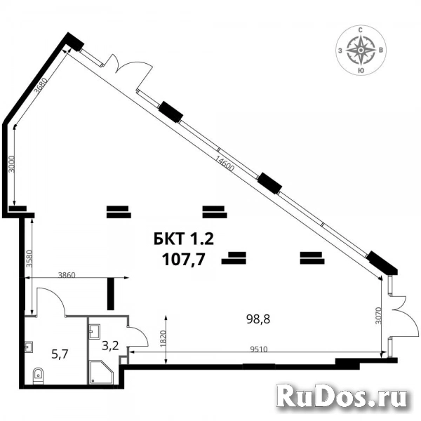 Продам коммерческую недвижимость 107.7 м2 изображение 3