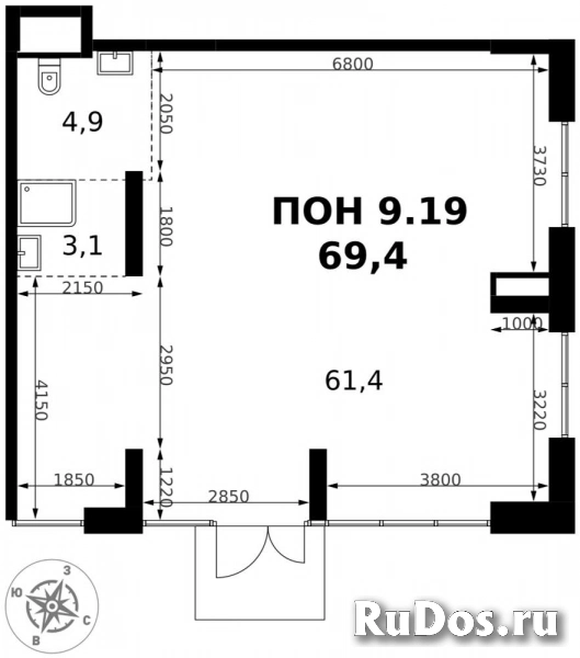 Продам коммерческую недвижимость 69.4 м2 изображение 3