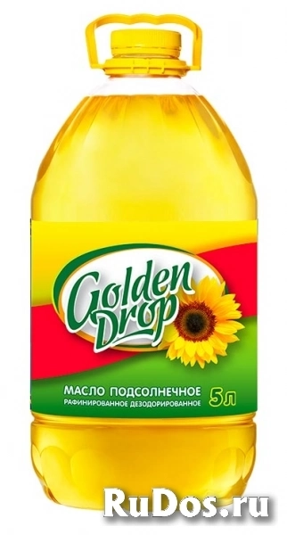 Подсолнечное масло Golden Drop оптом от производителя фото