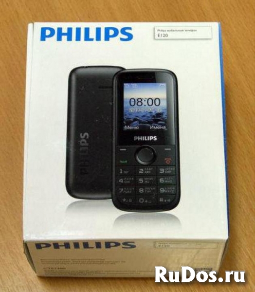 Philips E120 Black (2-сим,Ростест,оригинал) фотка