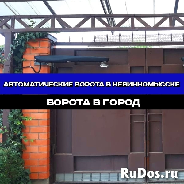 Автоматические ворота "под ключ" в Невинномысске изображение 4