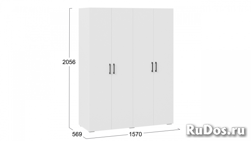 Шкаф для одежды 4-х дверный «Нео» фотка