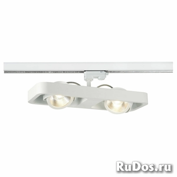 3Ph, Lynah Double Светильник С 2 Cob Led По 10Вт (21Вт), 3000К, 1320Lm, 24°, Белый фото