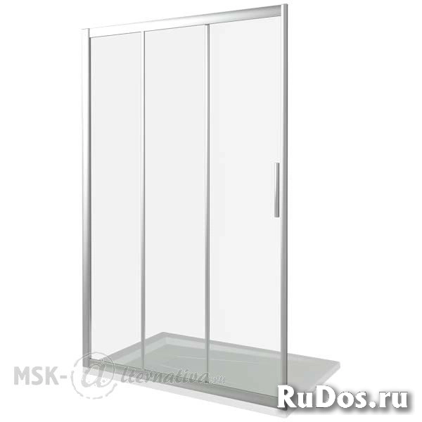 Душевая дверь GooDDooR Orion WTW-110-C-CH фото