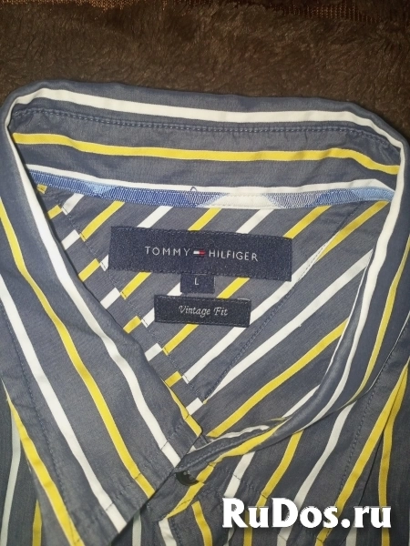 Винтажная рубашка Tommy Hilfiger фотка