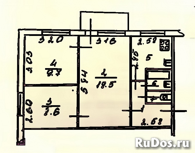 Продам 3к.кв. Новгород, ул. Ломоносова, 20к1 изображение 10